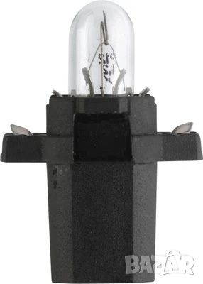 Автомобилна Крушка PHILIPS 12V,1,2W, тип фасунга:BAX8,3S № 12597CP, снимка 1