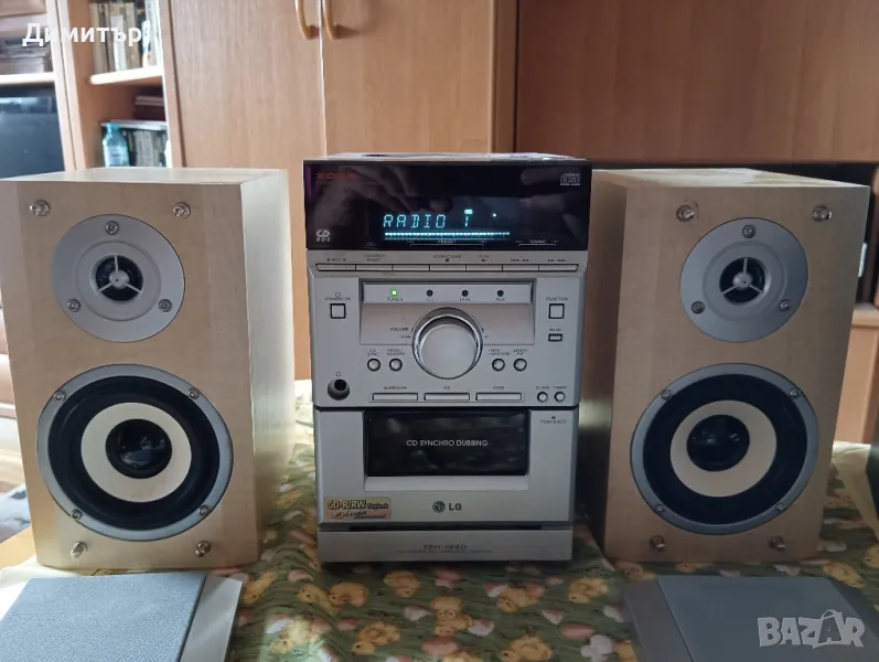 Продавам музикална уредба LG с колони AEG в перфектно състояние!, снимка 1