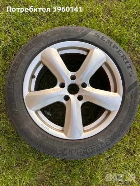 Джанти със зимни гуми, снимка 1