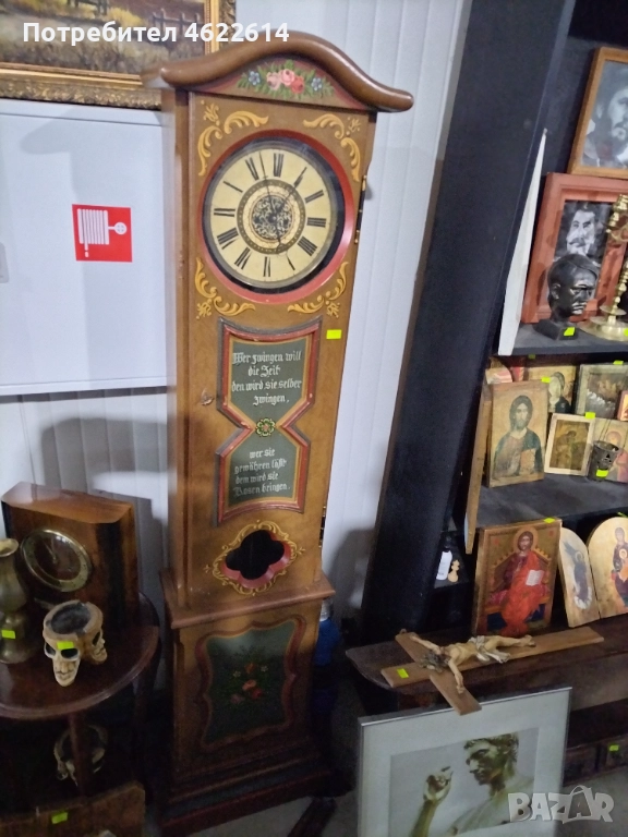 МНОГО КРАСИВ ПАРКЕТЕН ЧАСОВНИК , снимка 1