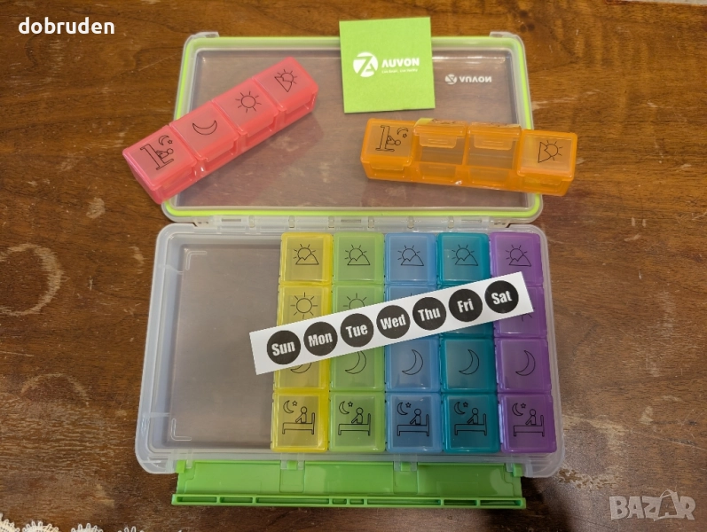 Кутия за хапчета за цяла седмица, снимка 1