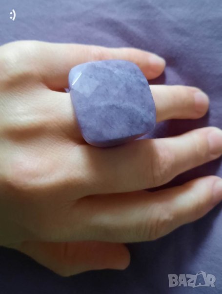 Масивен пръстен от АМЕТИСТ, снимка 1