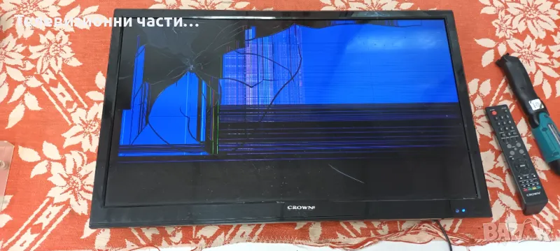Crown 28302 със счупен екран ST2751A02-1-XC-2/TP.SIS231.PT851/MS28D07-ZC14F-02 303MS280031, снимка 1