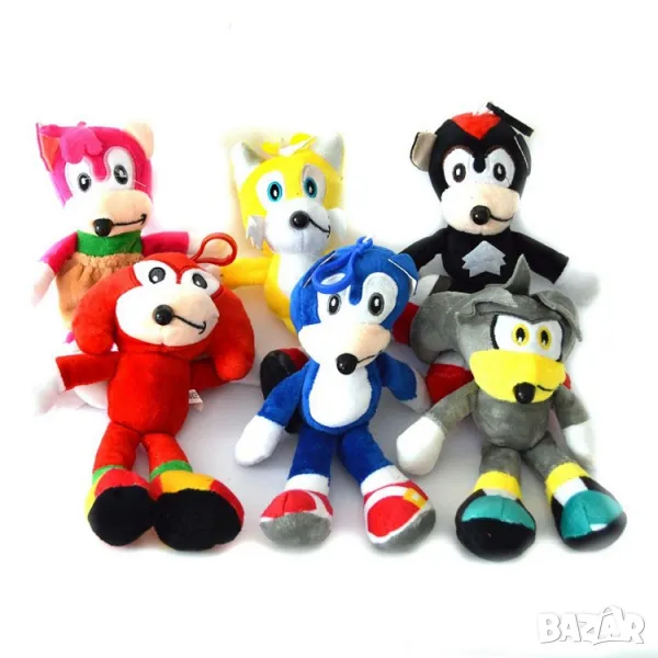  Плюшена играчка Супер соник, снимка 1