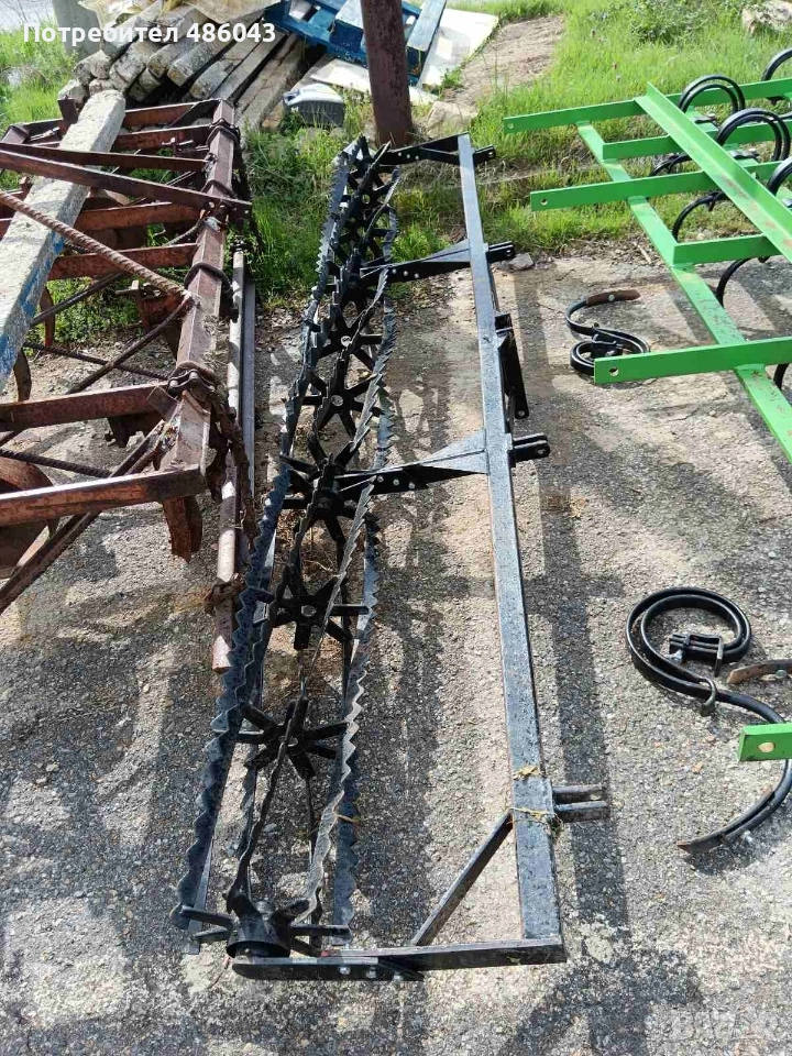 Валяк за Култиватор или Дискова Брана 3.00 метра, снимка 1