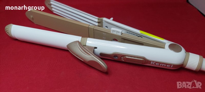 Преса За Коса 3в1 KEMEI KM-1213, снимка 1