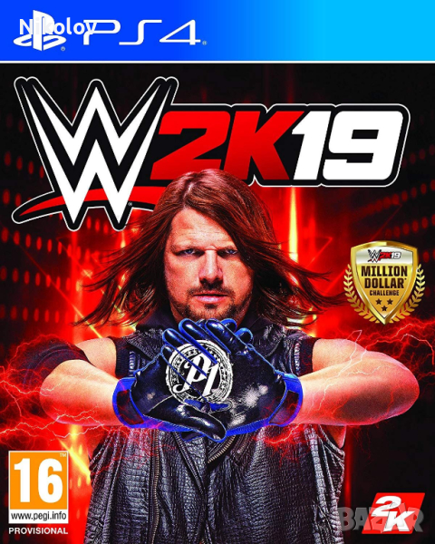 WWE 2K19 PS4 (Съвместима с PS5), снимка 1