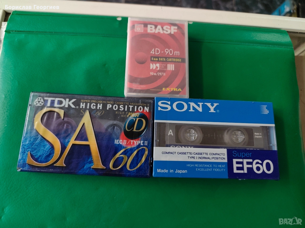 Нови аудио касетки хромни dat sony tdk, снимка 1