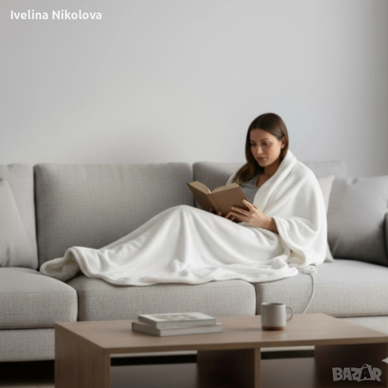 Електрическо одеяло Rosberg RS8510AS – 150×80 см, 60W, 2 степени на температура, снимка 1