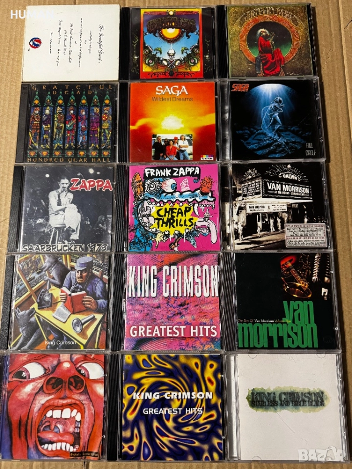 Grateful - Crimson - Zappa - Saga - Morrison, снимка 1