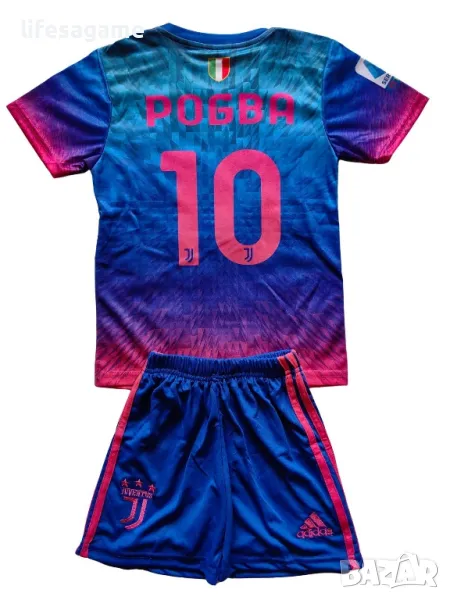 Ретро! Детско - юношески футболен екип Ювентус Погба Juventus Pogba, снимка 1