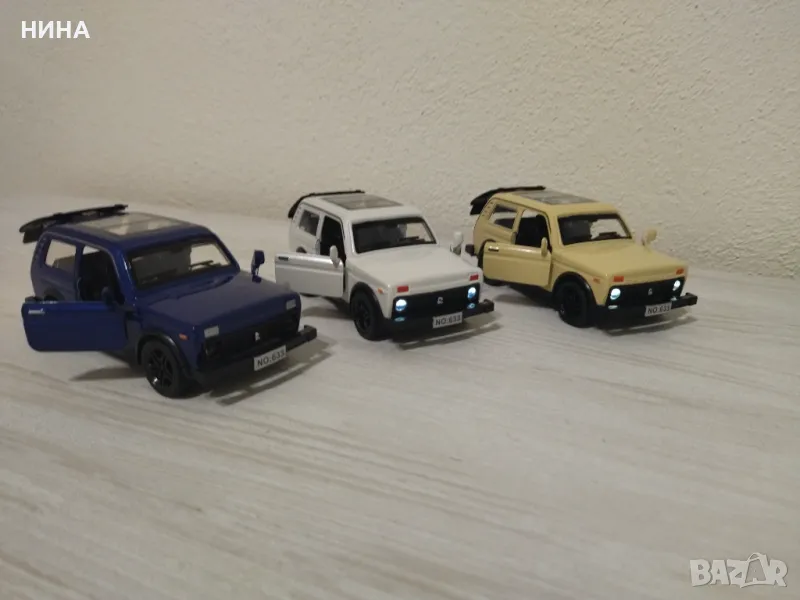 Метална количка Lada Niva !!!, снимка 1