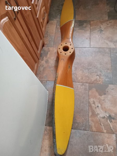  Стара дървена самолетна перка пропелер витло, снимка 1