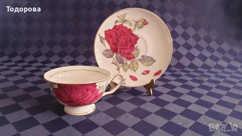 Порцеланов английски двоен сет, снимка 1