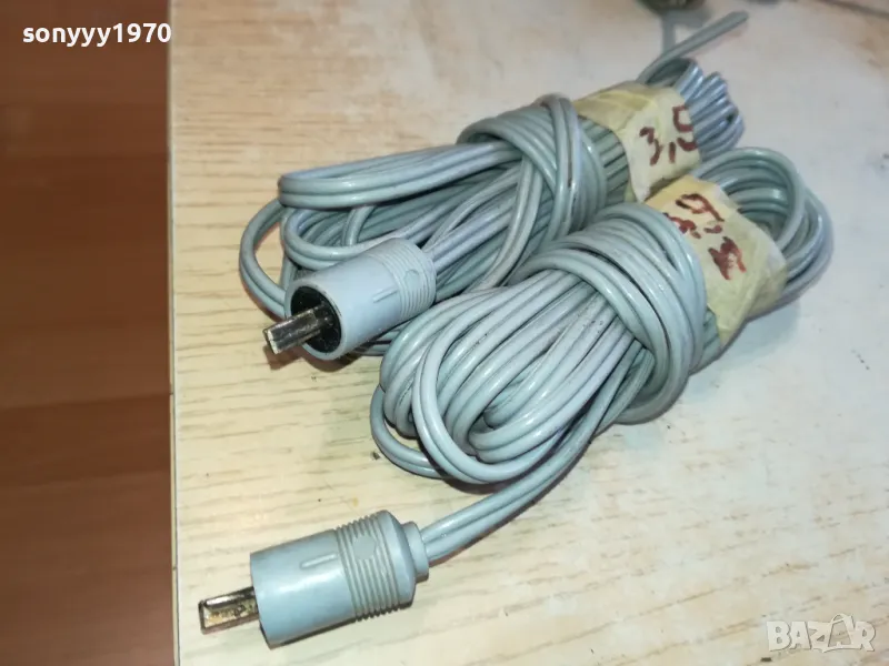 *КАБЕЛИ 2Х3,9М ЗА ТОНКОЛОНИ ОТ ГЕРМАНИЯ 0903251122, снимка 1