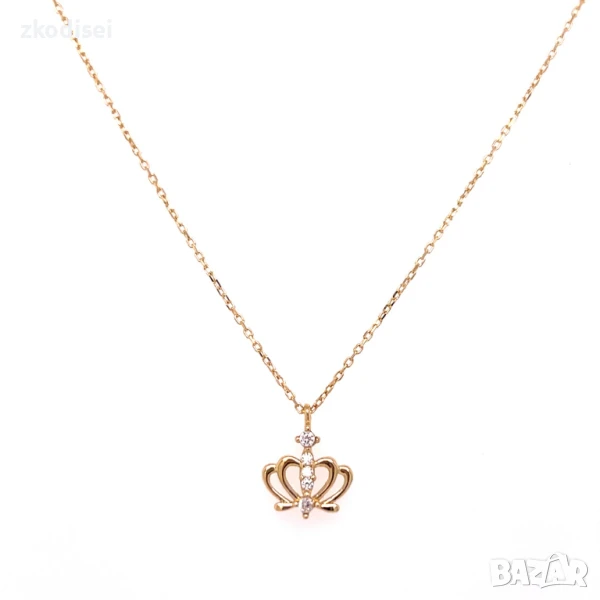 Златнo колие 1,43гр. 40,0см. 14кр. проба:585 модел:32107-4, снимка 1