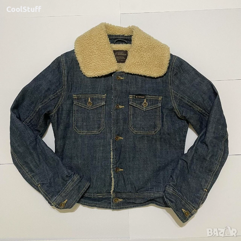 Дамско Зимно Дънково Яке G-Star Raw Denim, снимка 1