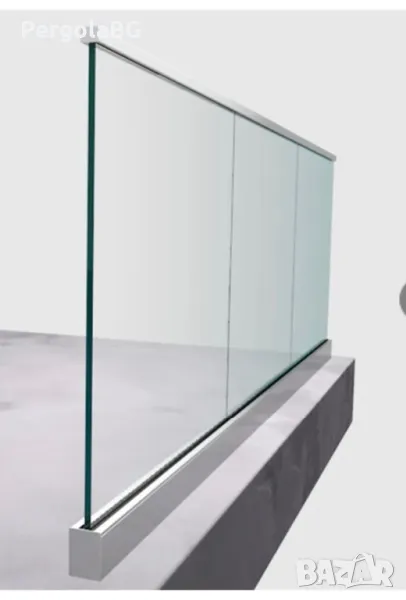 Стъклен парапет, снимка 1