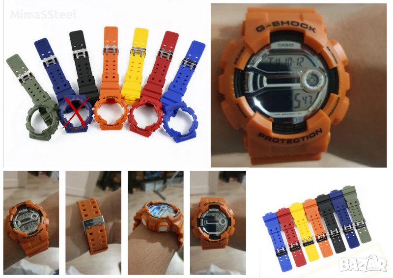 Casio G-shock Безел и верижка, каишка за часовник, снимка 1