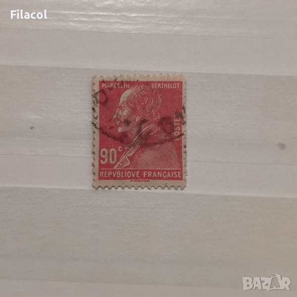 Франция 1927 Бертло, снимка 1