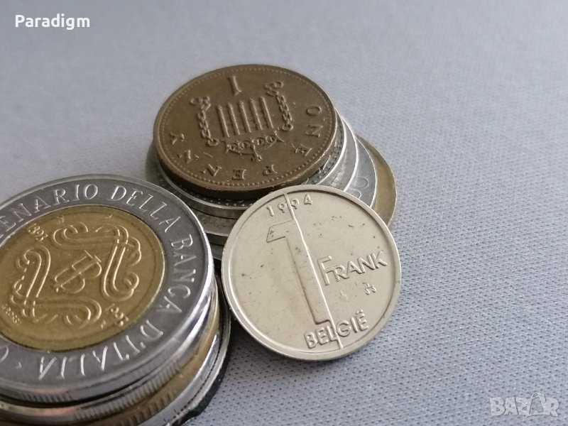 Монета - Белгия - 1 франк | 1994г., снимка 1