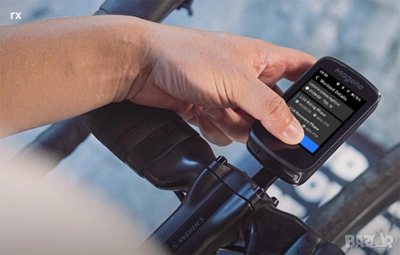  Велокомпютър Magene C606, GPS, сензорен екран 2.8", водоустойчив, снимка 1