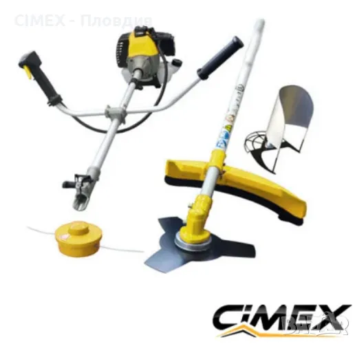 Тример за трева ПОД НАЕМ с корда и нож, снимка 1