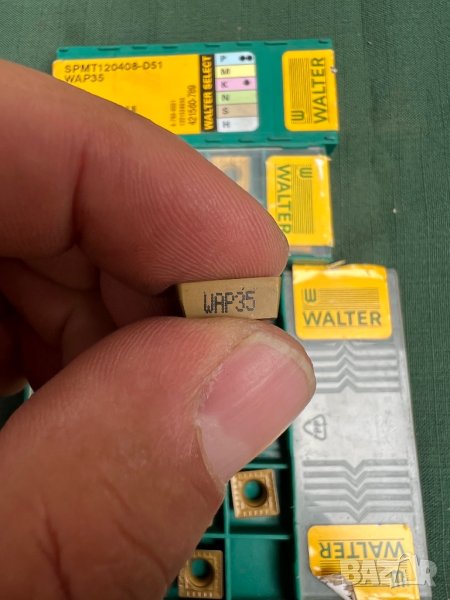 Продавам твърдосплавни пластини walther, снимка 1