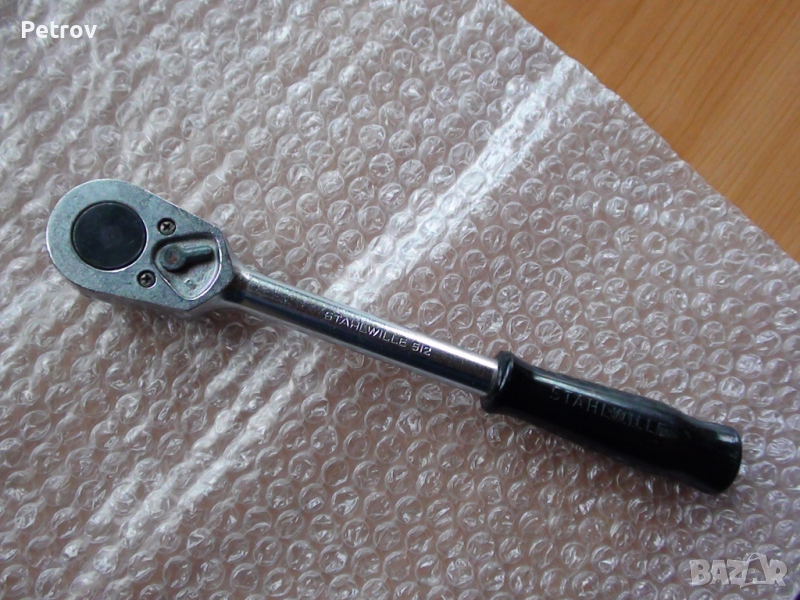 STAHLWILLE 512 - Made in Germany - 1/2" ПРОФЕСИОНАЛНА ВИСОКОКАЧЕСТВЕННА Тречотка / ORIGINAL /GERMANY, снимка 1
