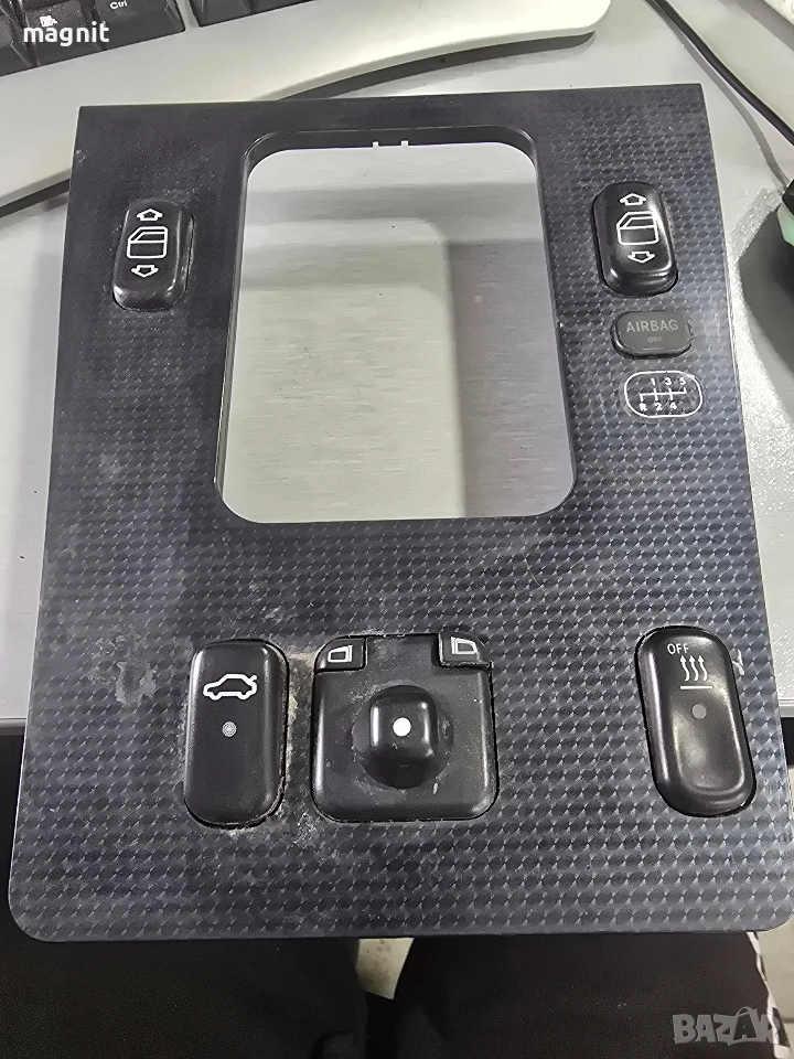 A2026830800 Mercedes-Benz C W202 Конзола скоростен лост със бутони, снимка 1