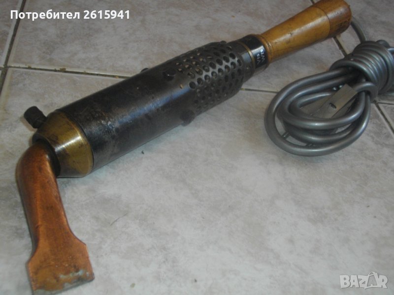 330 Вата Мощен Ел.Поялник Профи Старо Качество-RAPIDE-Масивен-Човка 9см Медна-Отличен, снимка 1