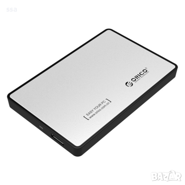 Orico външна кутия за диск Storage - Case - 2.5 inch USB3.0 SILVER - 2588US3-V1-SV, снимка 1