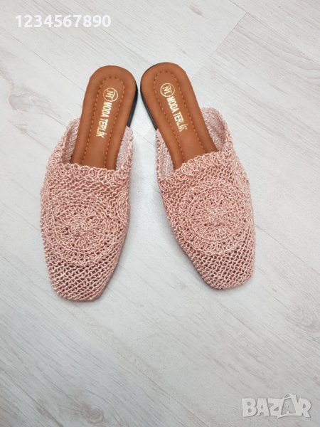 New Нов модел плетени чехли , снимка 1