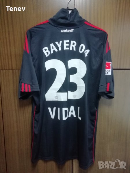 Bayer Leverkusen Arturo Vidal Adidas оригинална футболна тениска фланелка Байер Леверкузен Видал , снимка 1