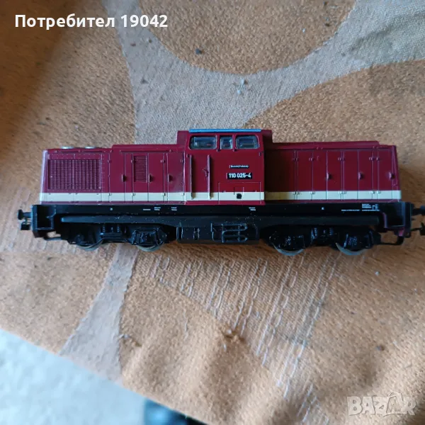 локомотив с вагони, снимка 1