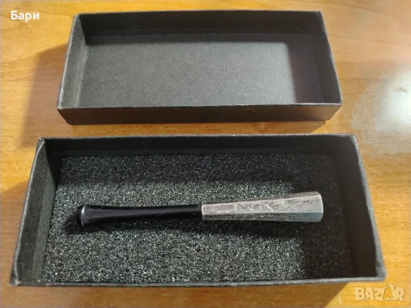 Старо дамско сребърно цигаре, снимка 1