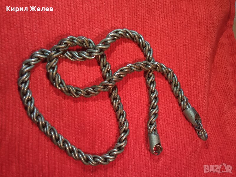 ПОСРЕБРЕН МЕДЕН ЗДРАВ ЛАНЕЦ КЮСТЕК ВЕРИЖКА СИНДЖИРЧЕ 70261 , снимка 1