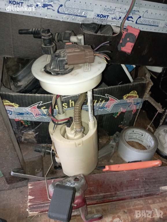 Бензинова помпа с кошница от Деу, снимка 1