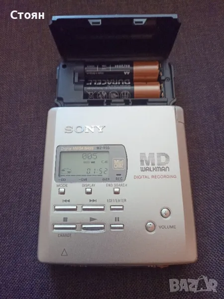 minidisc sony mz r55, снимка 1