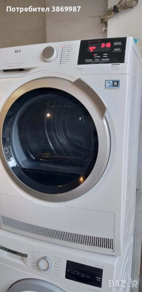 Сушилня термопомпа AEG A+++, снимка 1