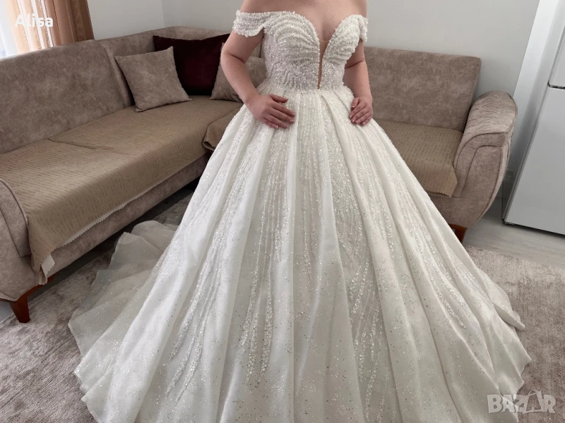 Булчинска рокля тип принцеса , снимка 1