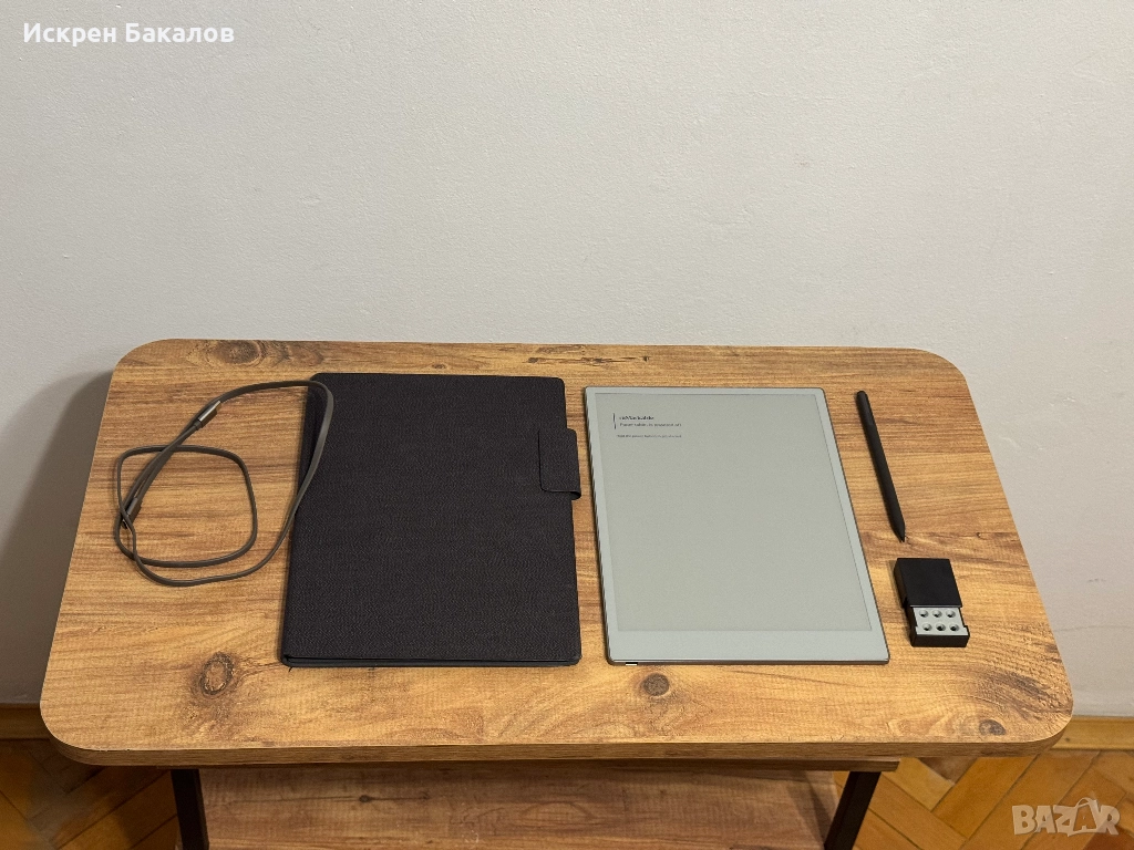 Продавам reMarkable Paper Pro Комплект (Tablet + Marker Plus + Type Folio), снимка 1