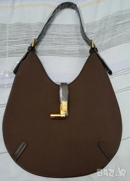 Дамска чанта велур, снимка 1