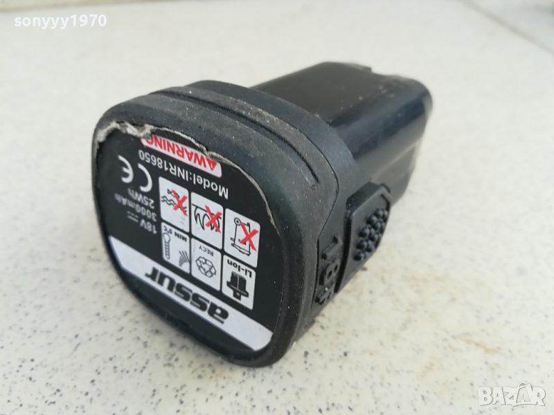 ЯКА ЗДРАВА БАТЕРИЯ ЗА РЕЗАЧКА ЗА ДЪРВО 2802241555, снимка 1