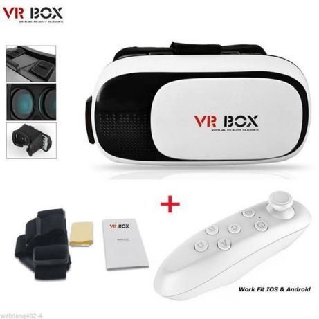 Нови VR BOX V 2.0, 3D очила за виртуална реалност + дистанционно в цената в  3D VR очила за смартфон в гр. София - ID35908430 — Bazar.bg
