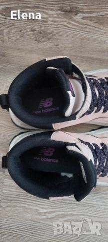 Зимни високи маратонки за момиче New Balance, снимка 8 - Детски маратонки - 51994739