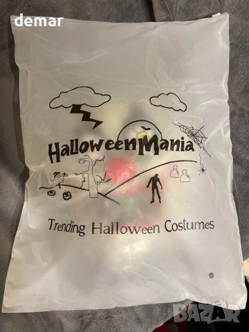 Костюм за Хелоуин 5 части Клоун сериен убиец за мъже, снимка 6 - Други - 42541395