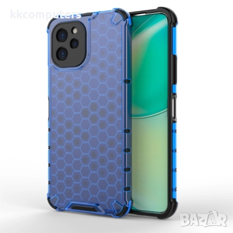 Huawei Nova Y61 Силиконов Калъф Honeycomb TPU и Протектор, 19,90 лв, снимка 9 - Калъфи, кейсове - 52732493
