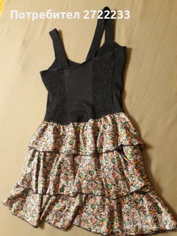 Къса  дамска рокля еластична в горната част, снимка 9 - Рокли - 41797268