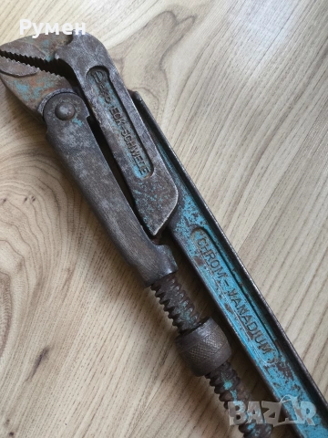 Професионален комплект Daco водопроводни тръбни ключове Ø 1.1/2" цола, снимка 10 - Ключове - 53664654